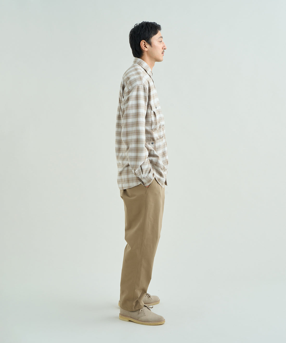 着用モデル：メンズ 185cm ／ 着用サイズ：L