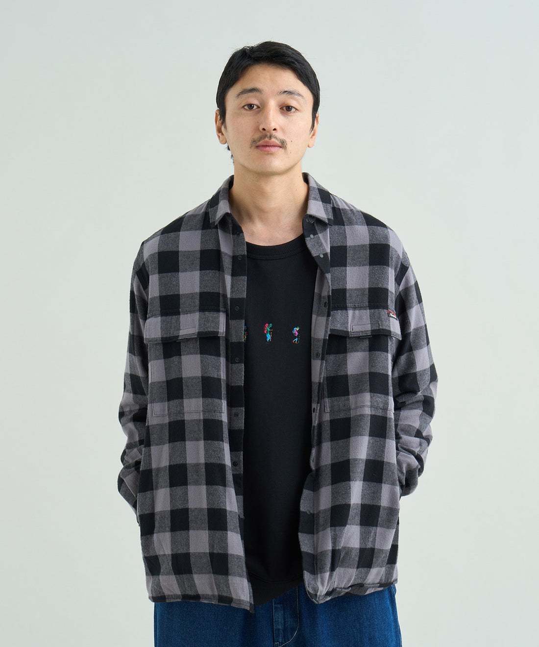 着用モデル：メンズ 185cm ／ 着用サイズ：L