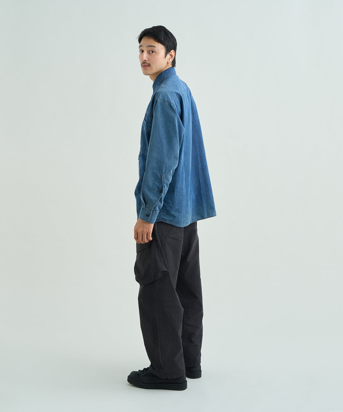 着用モデル：メンズ 185cm ／ 着用サイズ：L