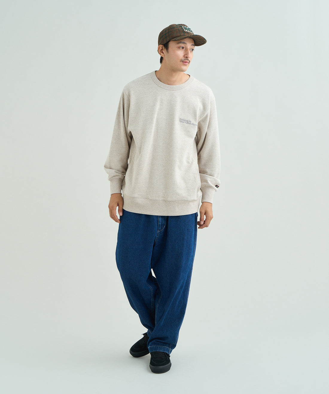 着用モデル：メンズ 185cm ／ 着用サイズ：L