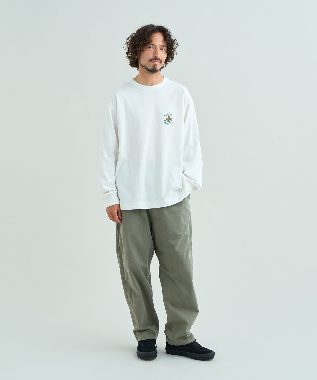 着用モデル：メンズ 181cm ／ 着用サイズ：L