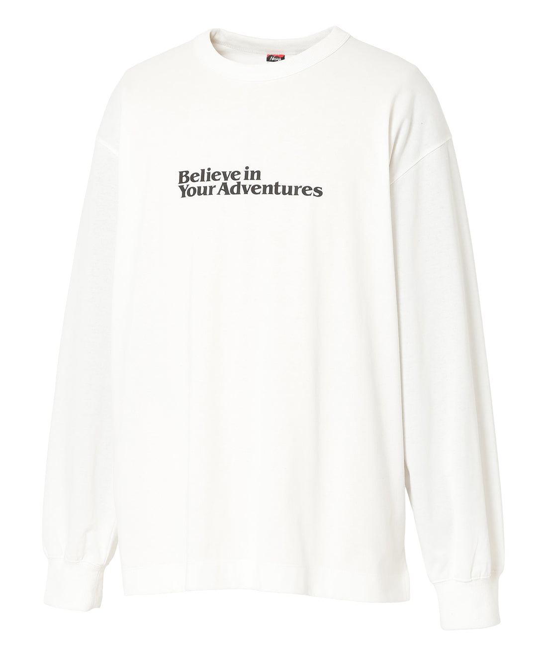 エコハイブリッド メッセージ ロングスリーブTシャツ