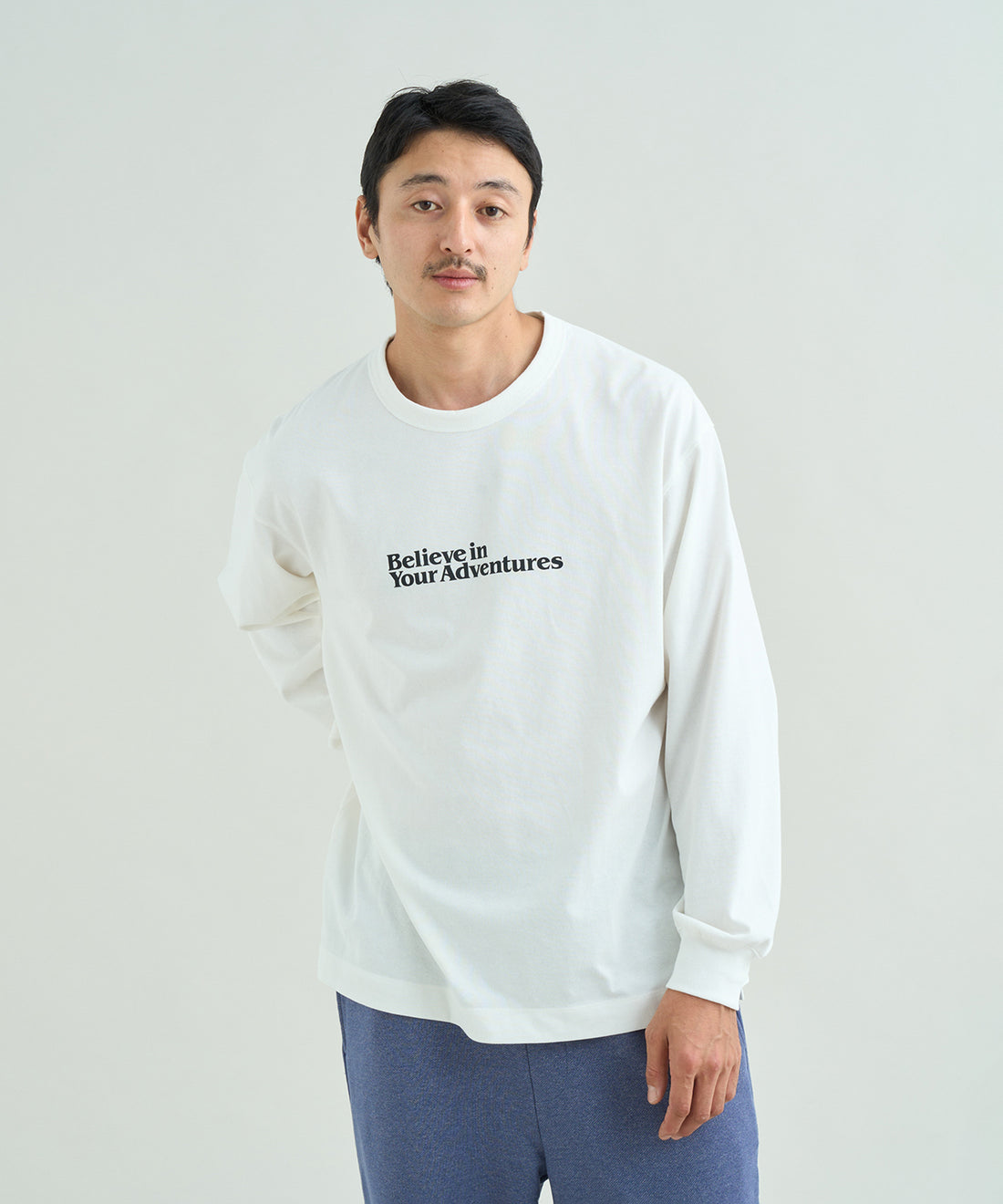 着用モデル：メンズ 185cm ／ 着用サイズ：L
