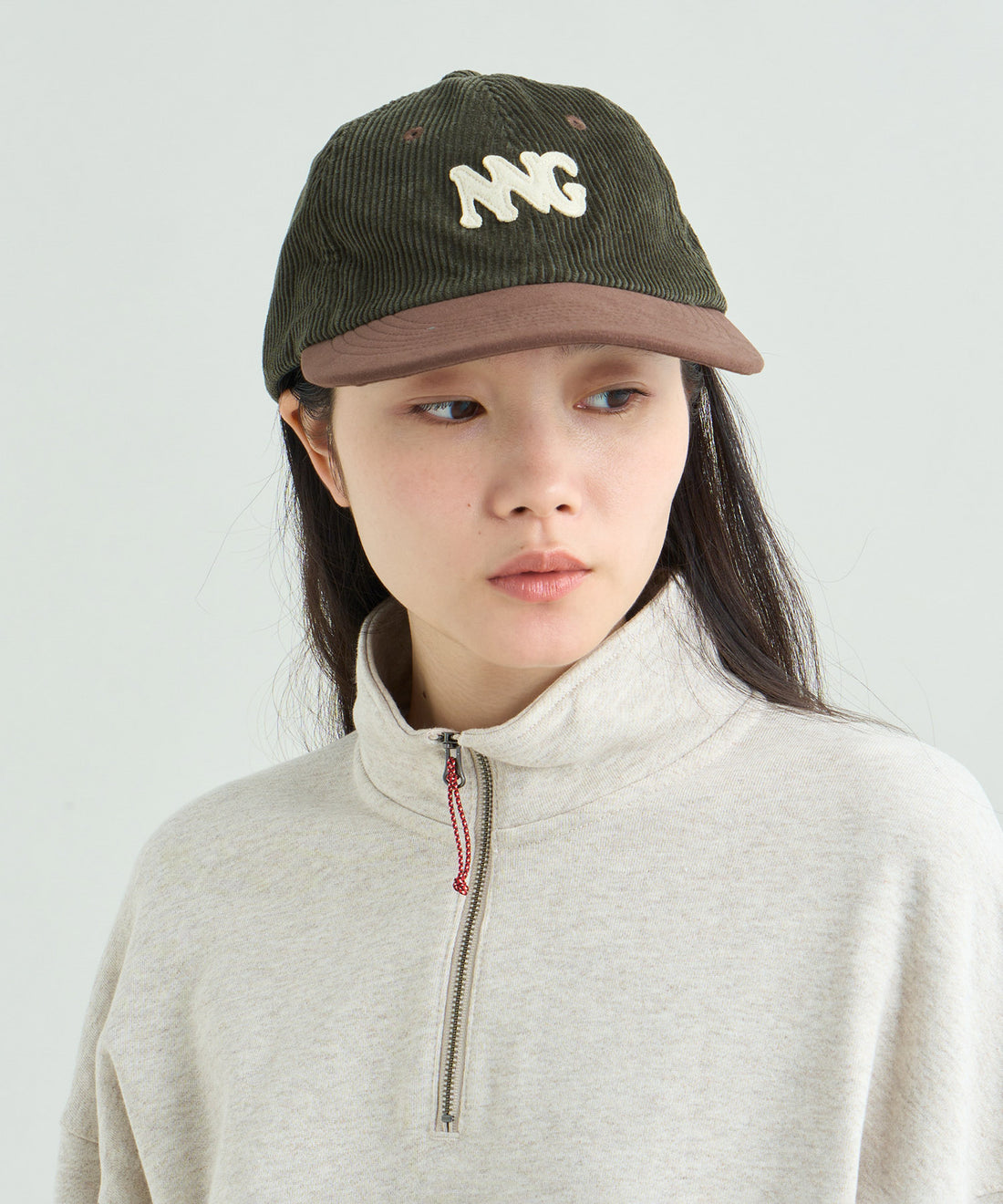 コーデュロイ NNG ロゴキャップ