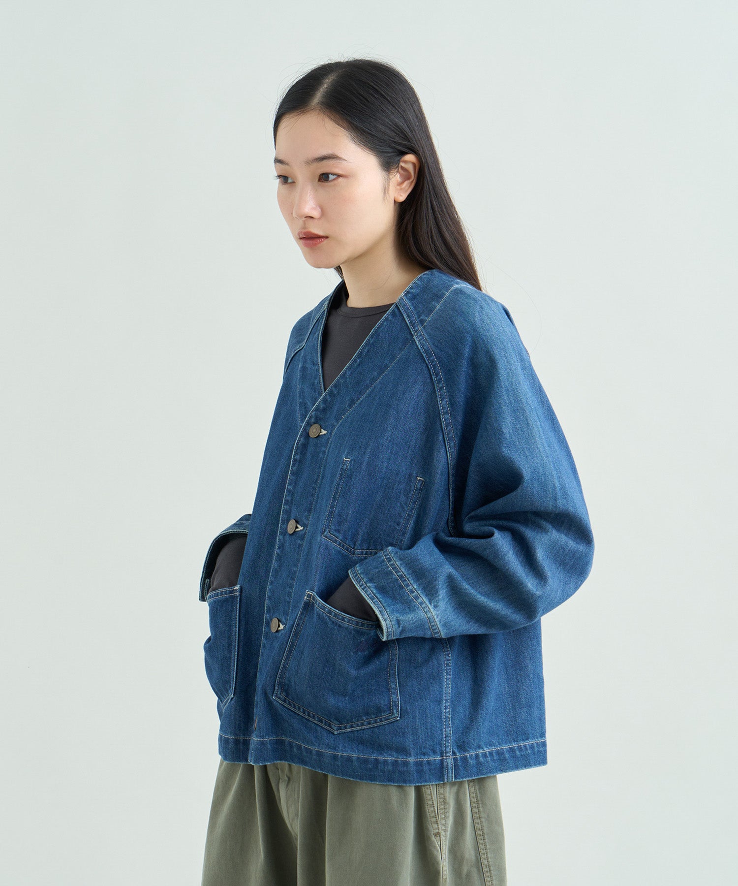 デニム ノーカラージャケット（ウィメンズ） – NANGA ONLINE SHOP