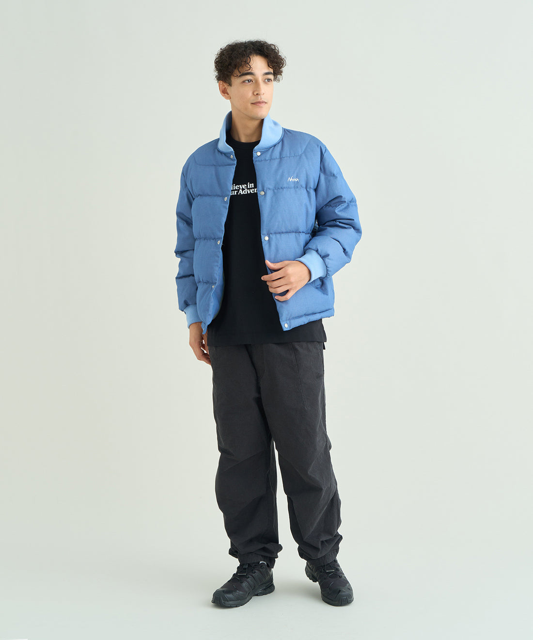 着用モデル：メンズ 183cm ／ 着用サイズ：L
