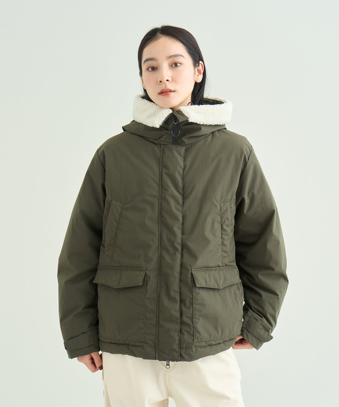 着用モデル：ウィメンズ 168cm ／ 着用サイズ：WM