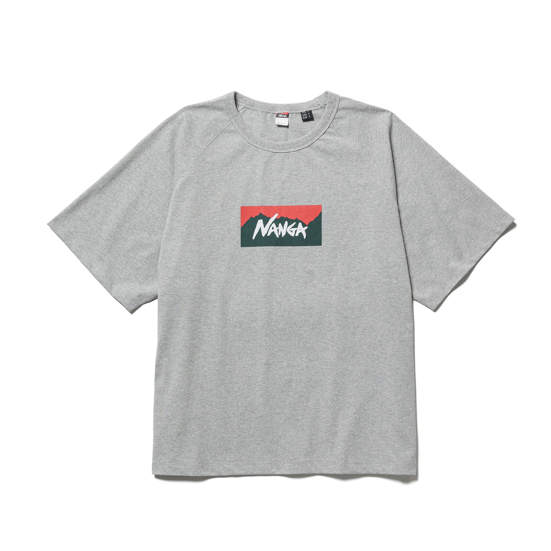 NANGA×TAKEUCHI SHUNTARO BOX LOGO LOOSE FIT TEE / ナンガ×タケウチ