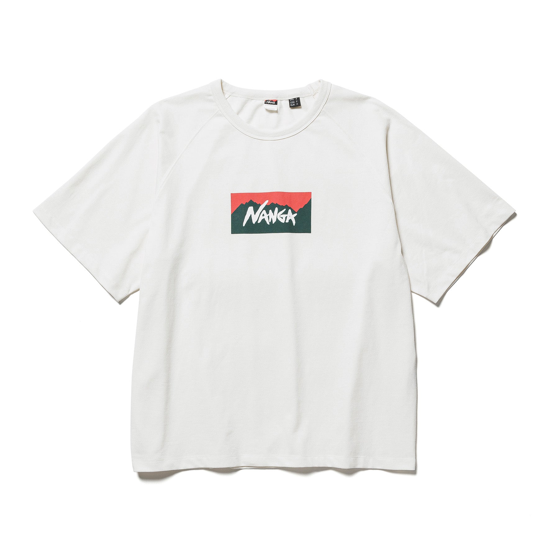 NANGA×TAKEUCHI SHUNTARO BOX LOGO LOOSE FIT TEE / ナンガ×タケウチ