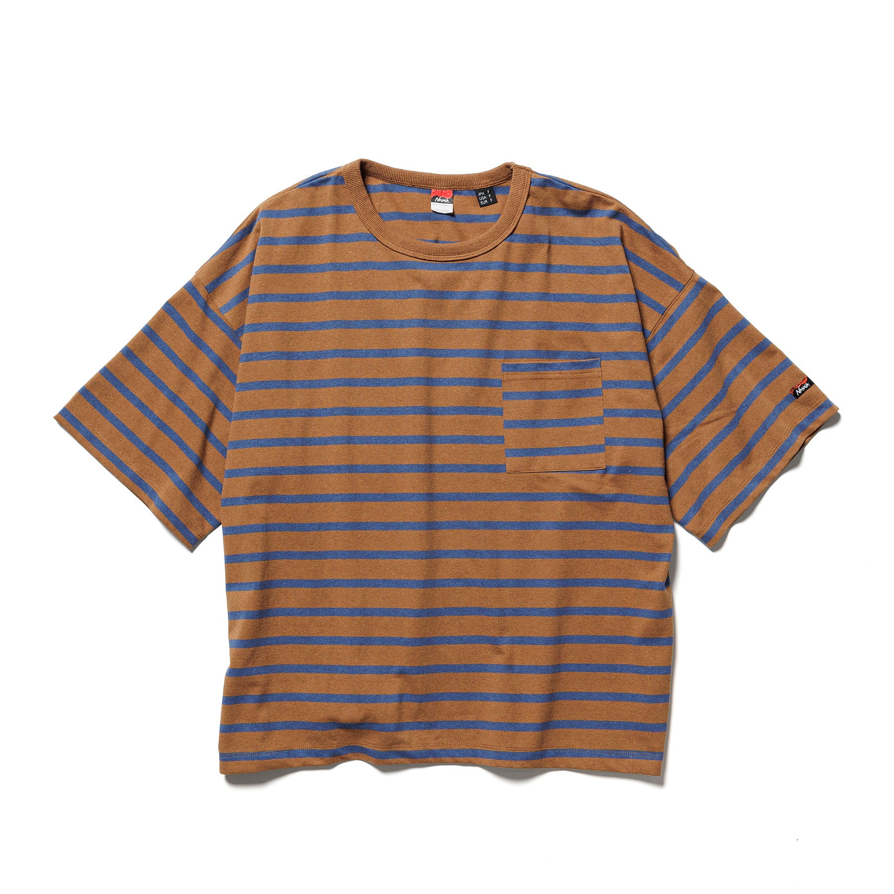 ECO HYBRID LOOSE FIT BORDER TEE/エコハイブリッド ルーズフィット