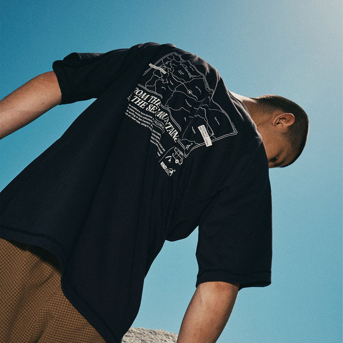 NANGA×WDS DRY MIX® (YOSEMITE_SF) S/S Tee