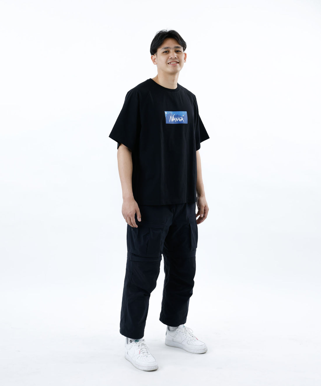 NANGA×滋賀レイクス LOOSE FIT TEE