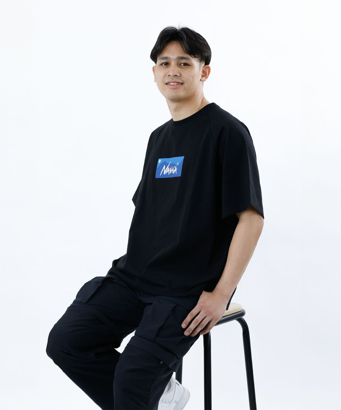 NANGA×滋賀レイクス LOOSE FIT TEE