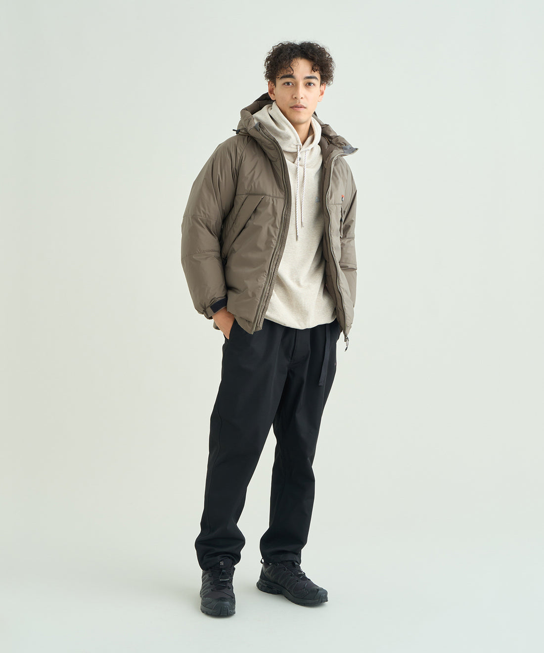 着用モデル：メンズ 183cm ／ 着用サイズ：M