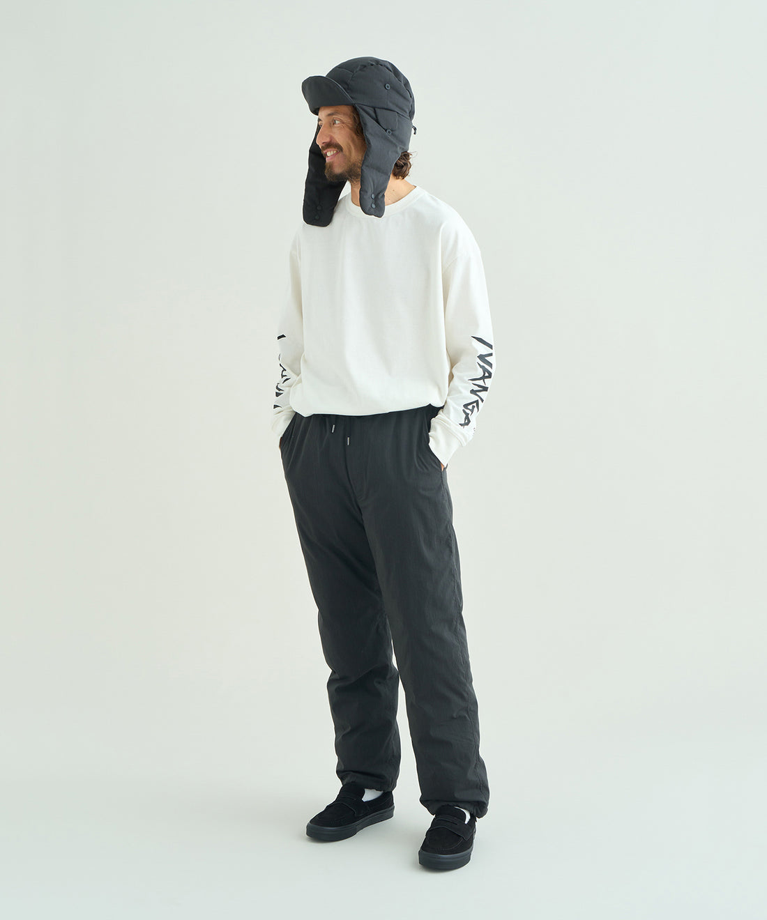 着用モデル：メンズ 181cm ／ 着用サイズ：L