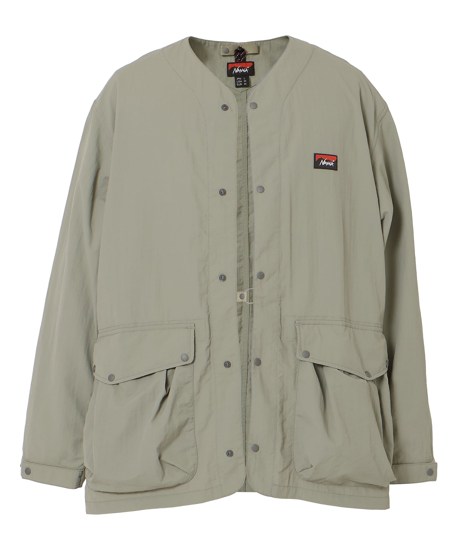 直営店限定】ナイロンタッサー ノーカラージャケット – NANGA ONLINE SHOP