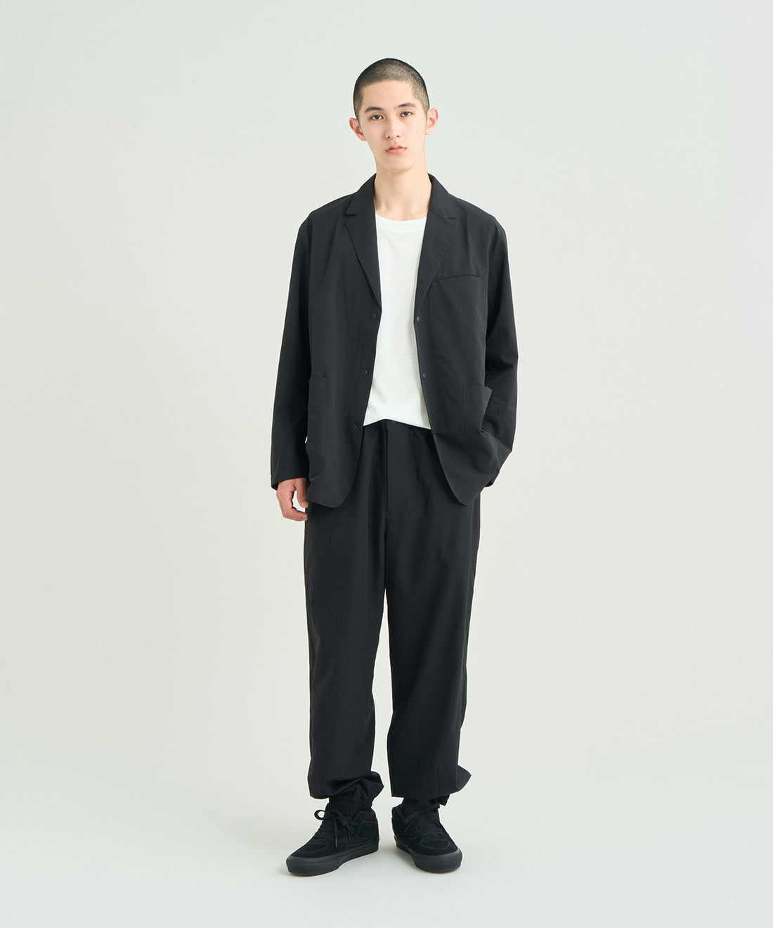 着用モデル：メンズ 180cm ／ 着用サイズ：L