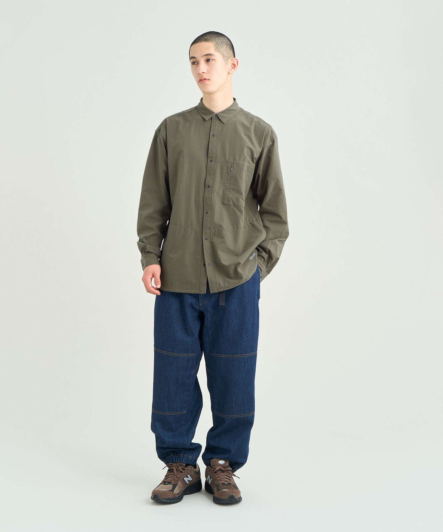 ドットエア® コンフィー ロングスリーブシャツ – NANGA ONLINE SHOP