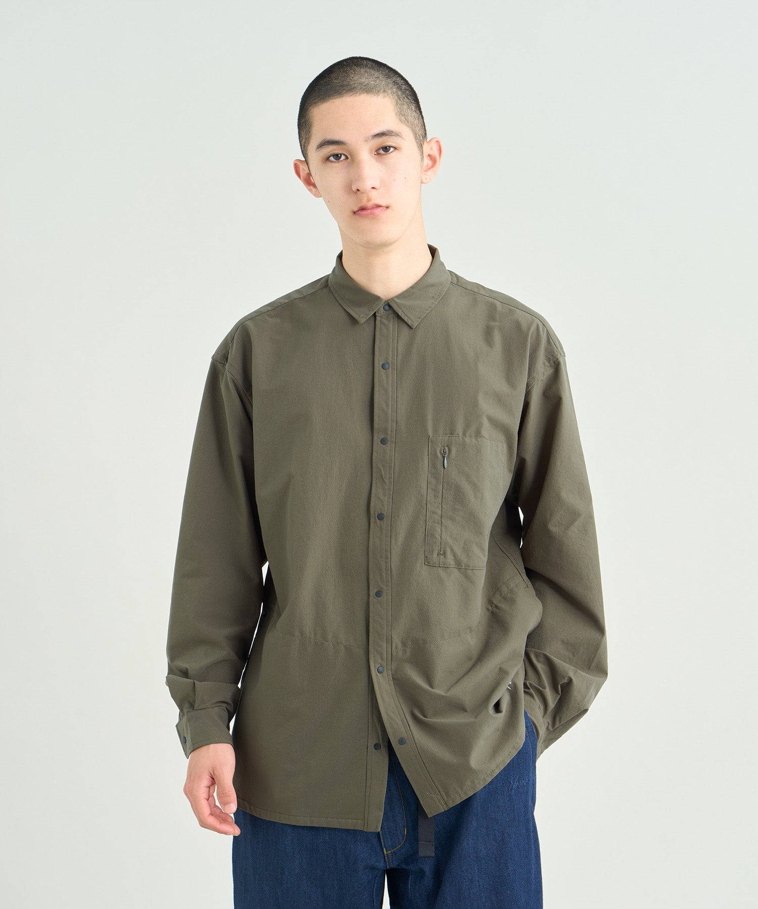 【NANGA 】 DOT AIR COMFY ロングスリーブシャツM ドットエア® コンフィー ロングスリーブシャツ – NANGA ONLINE SHOP
