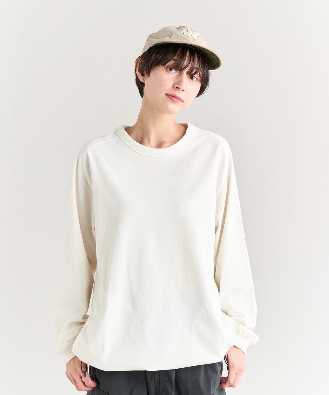 着用モデル：ウィメンズ 168cm ／ 着用サイズ：M