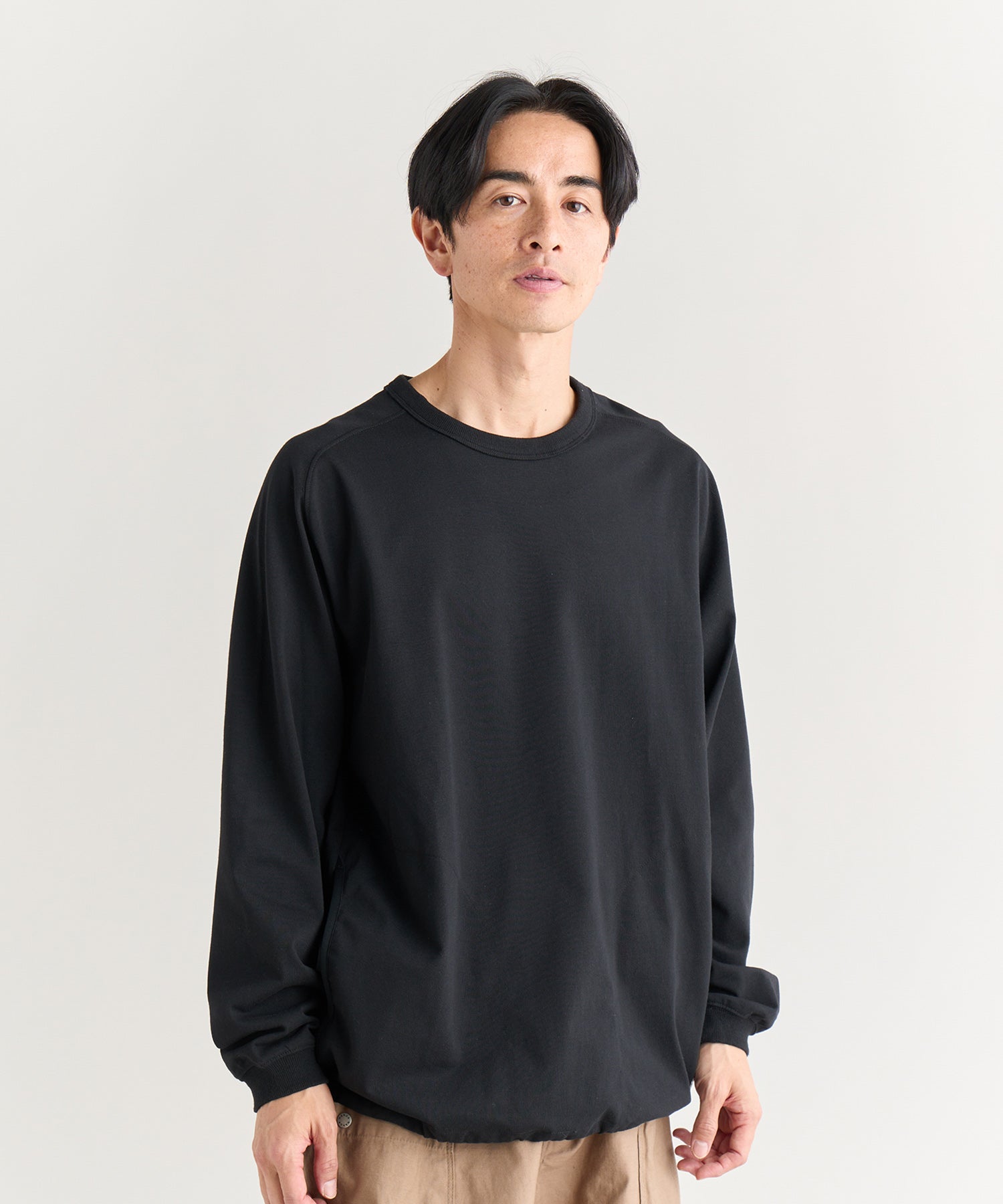 エコハイブリッド オーバーサイズ ロングスリーブTシャツ – NANGA