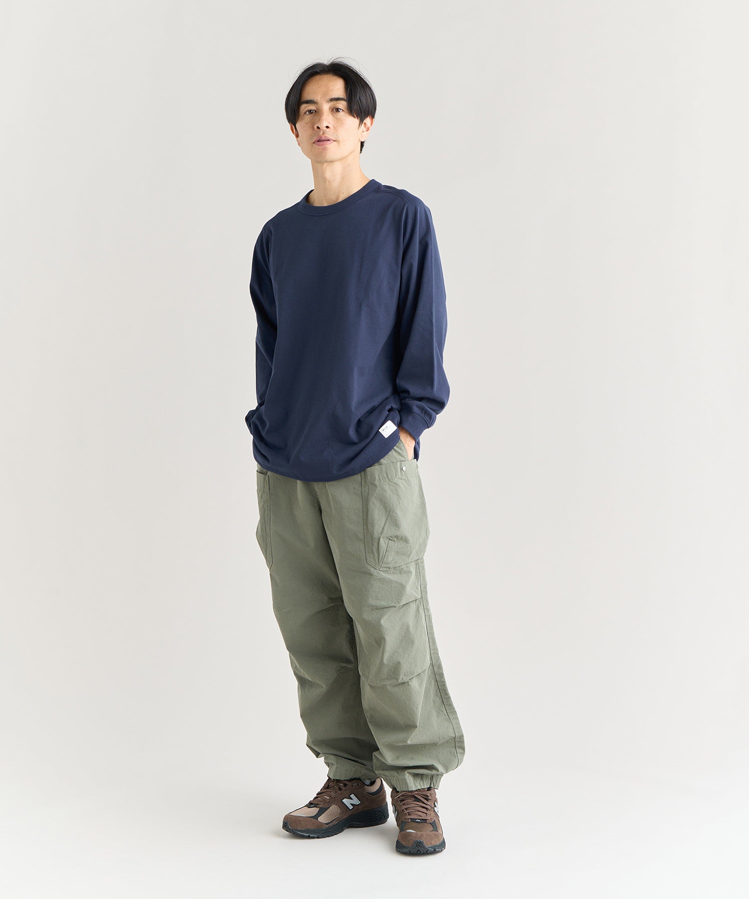エコハイブリッド オーバーサイズ ロングスリーブTシャツ – NANGA