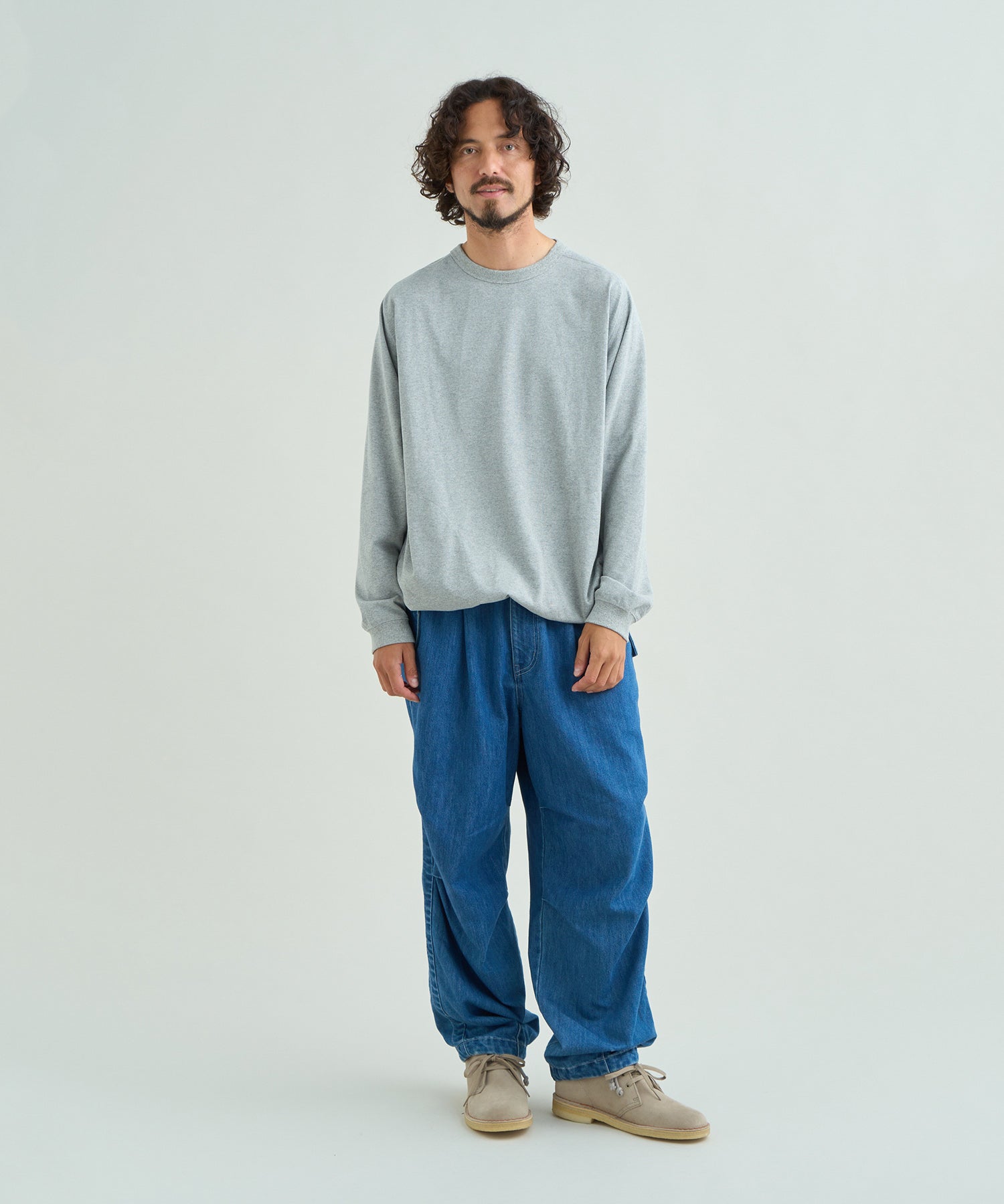エコハイブリッド オーバーサイズ ロングスリーブTシャツ – NANGA