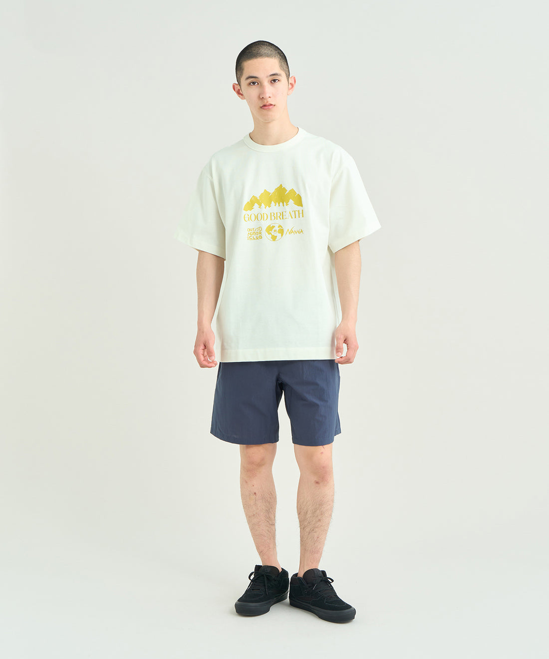 着用モデル：メンズ 180cm ／ 着用サイズ：L