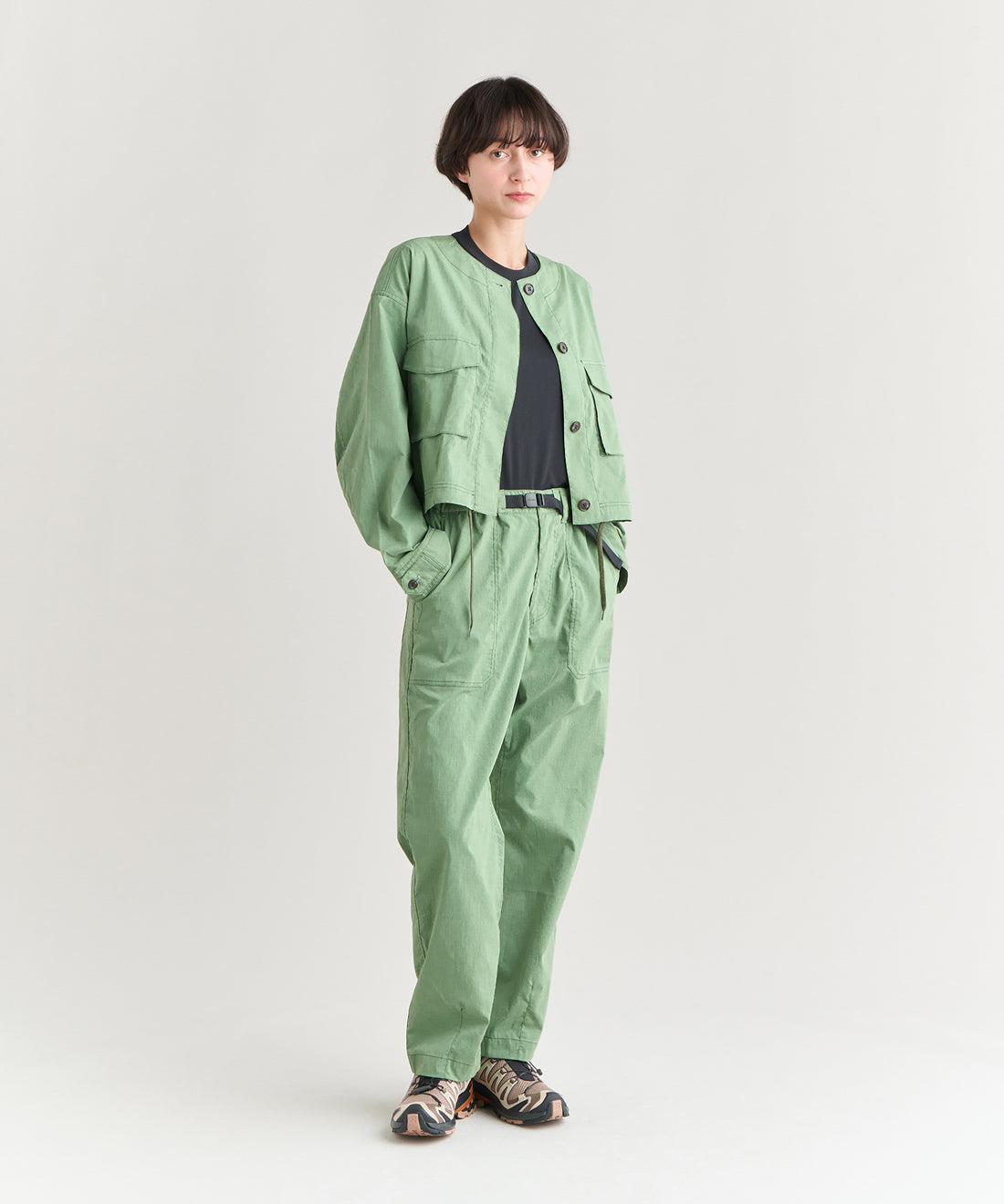 着用モデル：ウィメンズ 168cm ／ 着用サイズ：WM