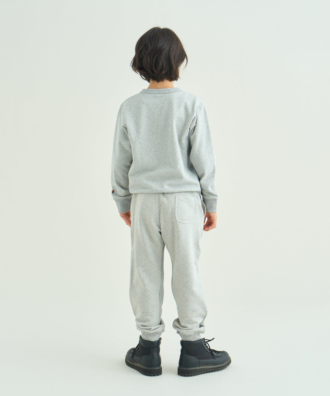 エコハイブリッド ミニボックスロゴ キッズ スウェットシャツ
