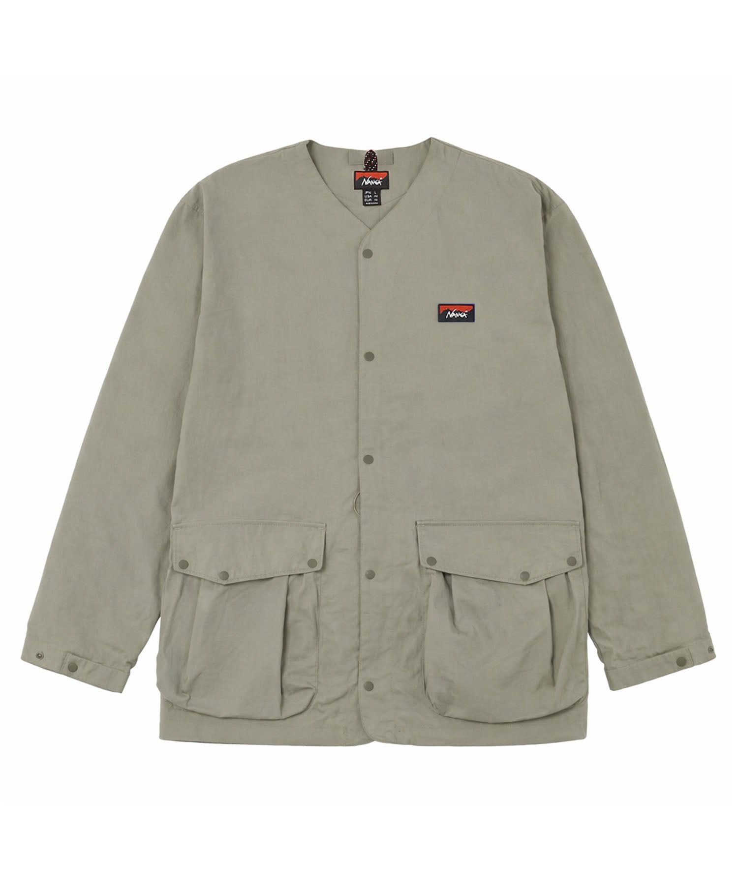 ナイロンタッサー ノーカラージャケット – NANGA ONLINE SHOP