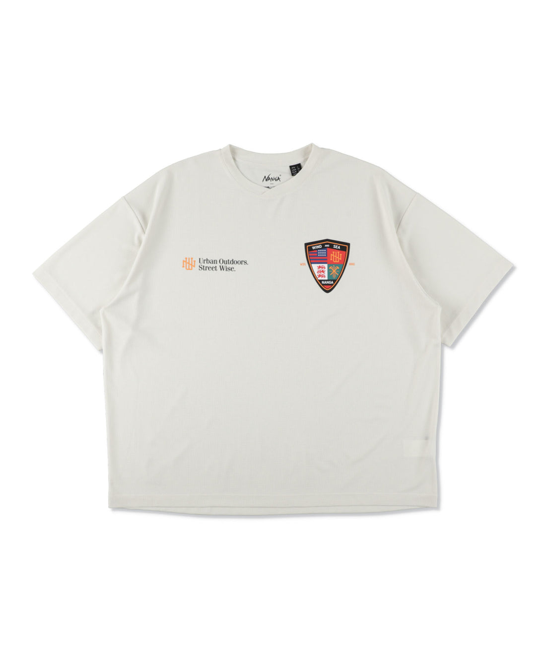 NANGA×WDS POWER DRY EMBLEM TEE
