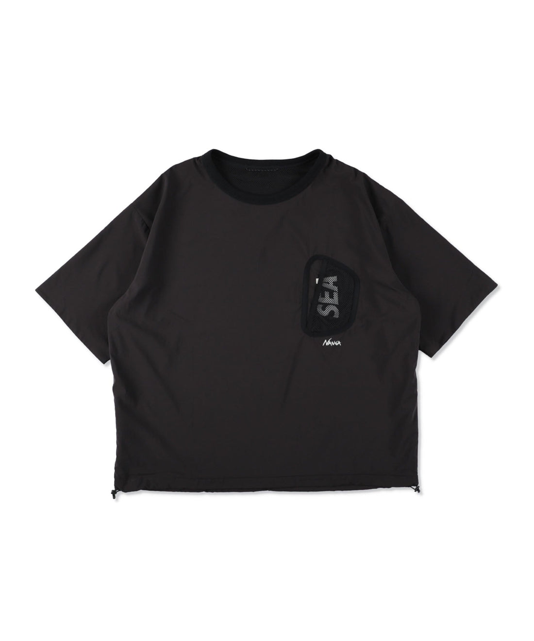 NANGA×WDS PHANTOM GRID REVERSIBLE TEE