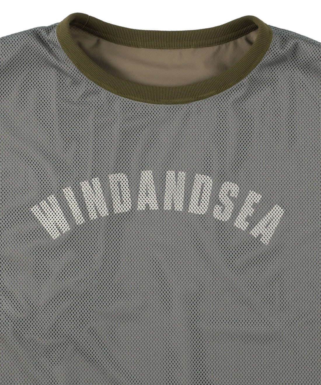 NANGA×WDS PHANTOM GRID REVERSIBLE TEE