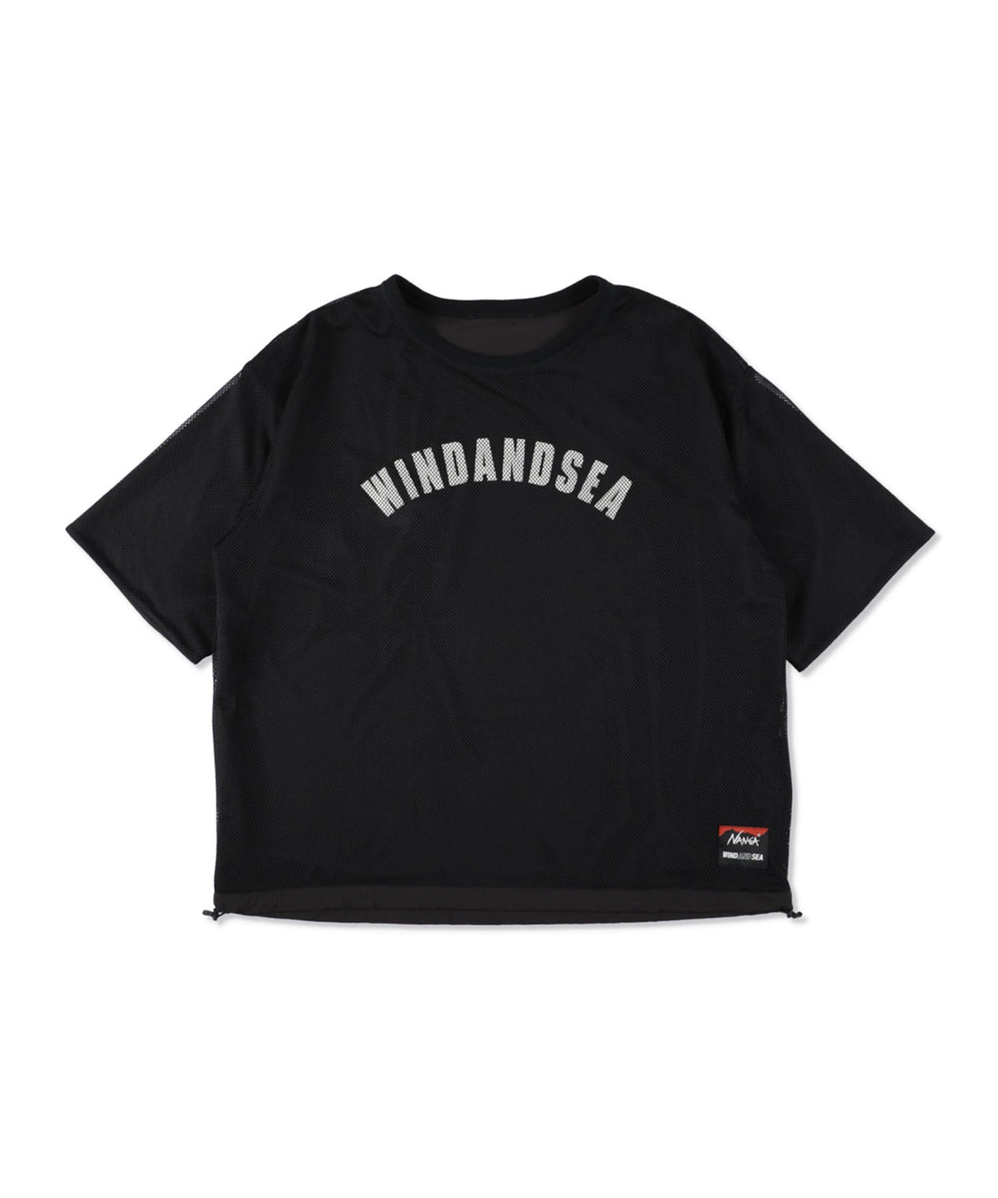 NANGA×WDS PHANTOM GRID REVERSIBLE TEE