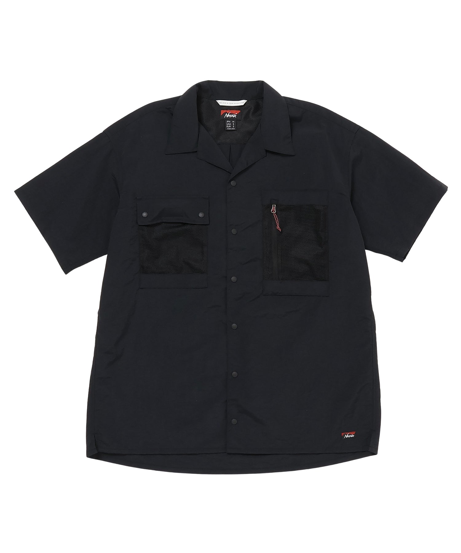 ナンガショップ限定】ナイロンタッサー オープンカラーシャツ – NANGA