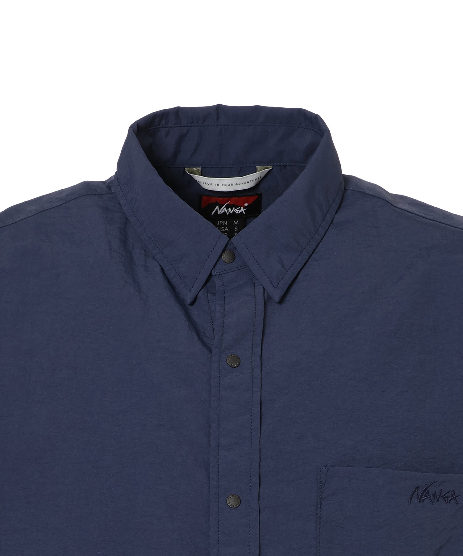 ナンガショップ限定】ナイロンタッサー S/S デイリーシャツ – NANGA