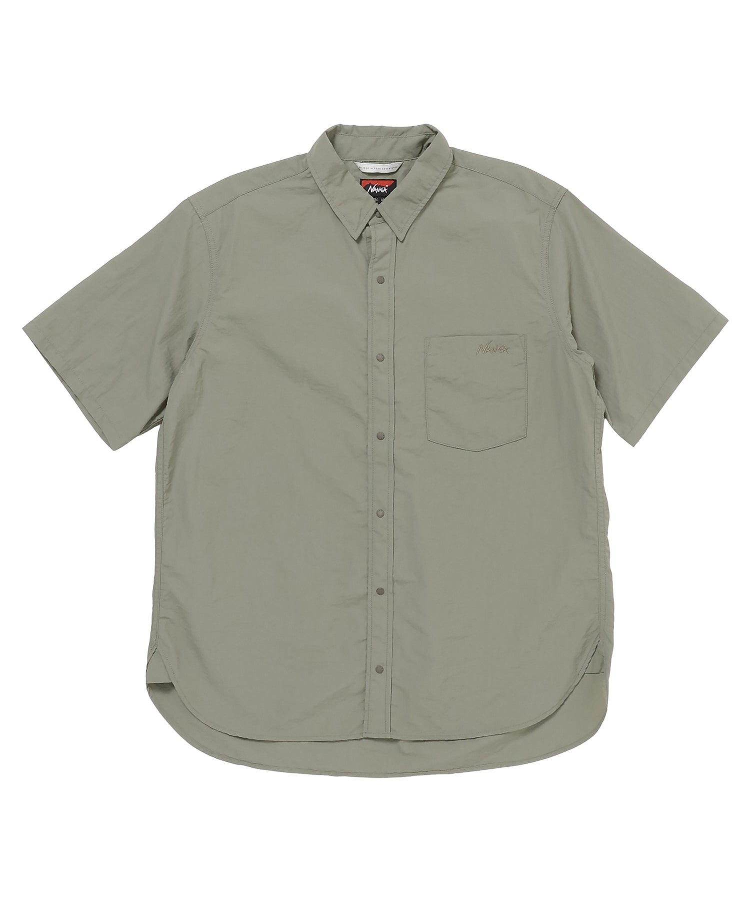 直営店限定】ナイロンタッサー S/S デイリーシャツ – NANGA ONLINE SHOP