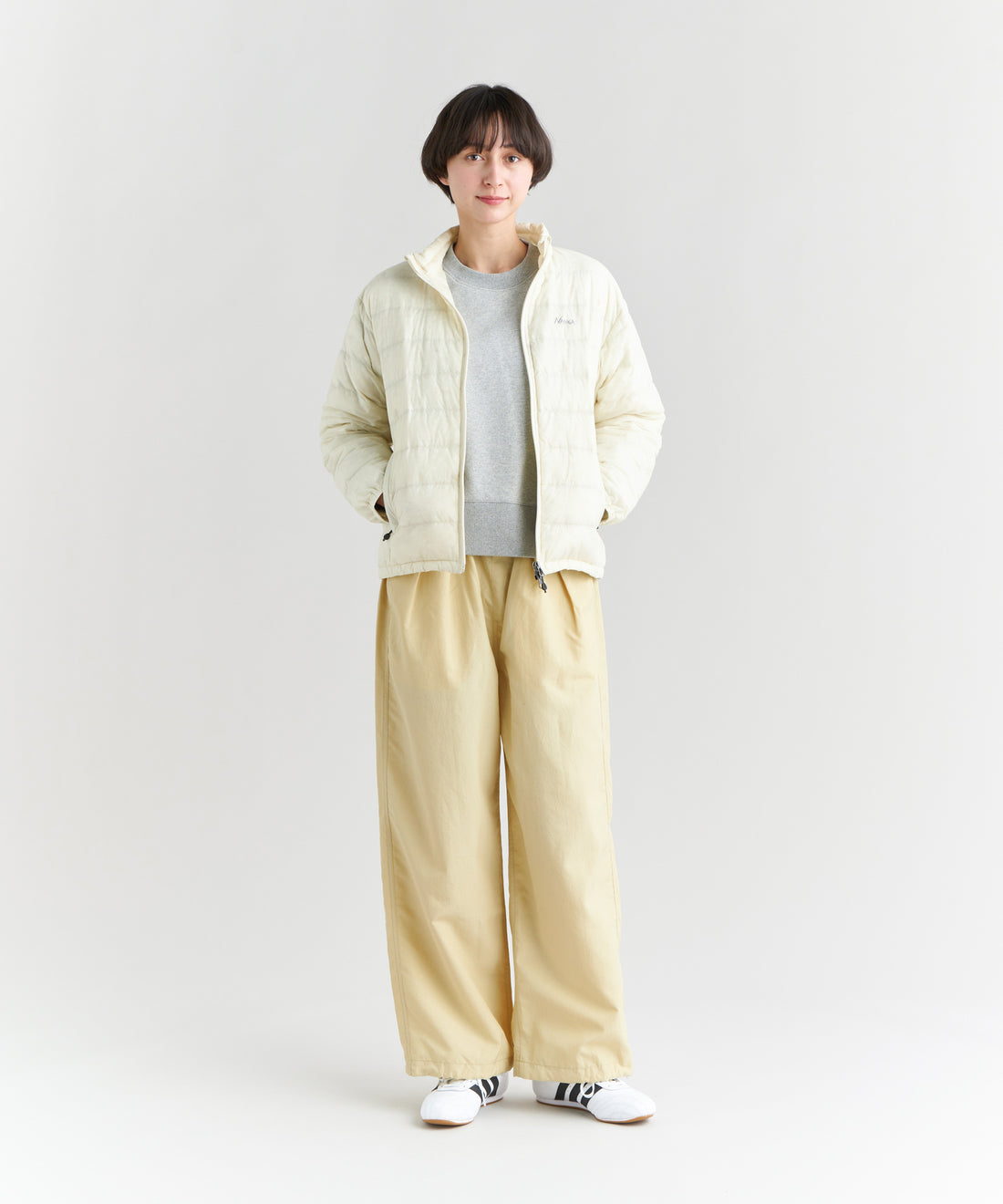 着用モデル：ウィメンズ 168cm ／ 着用サイズ：WM