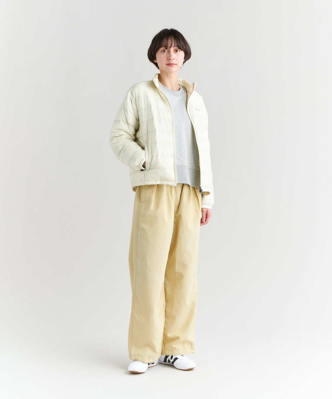 着用モデル：ウィメンズ 168cm ／ 着用サイズ：WM