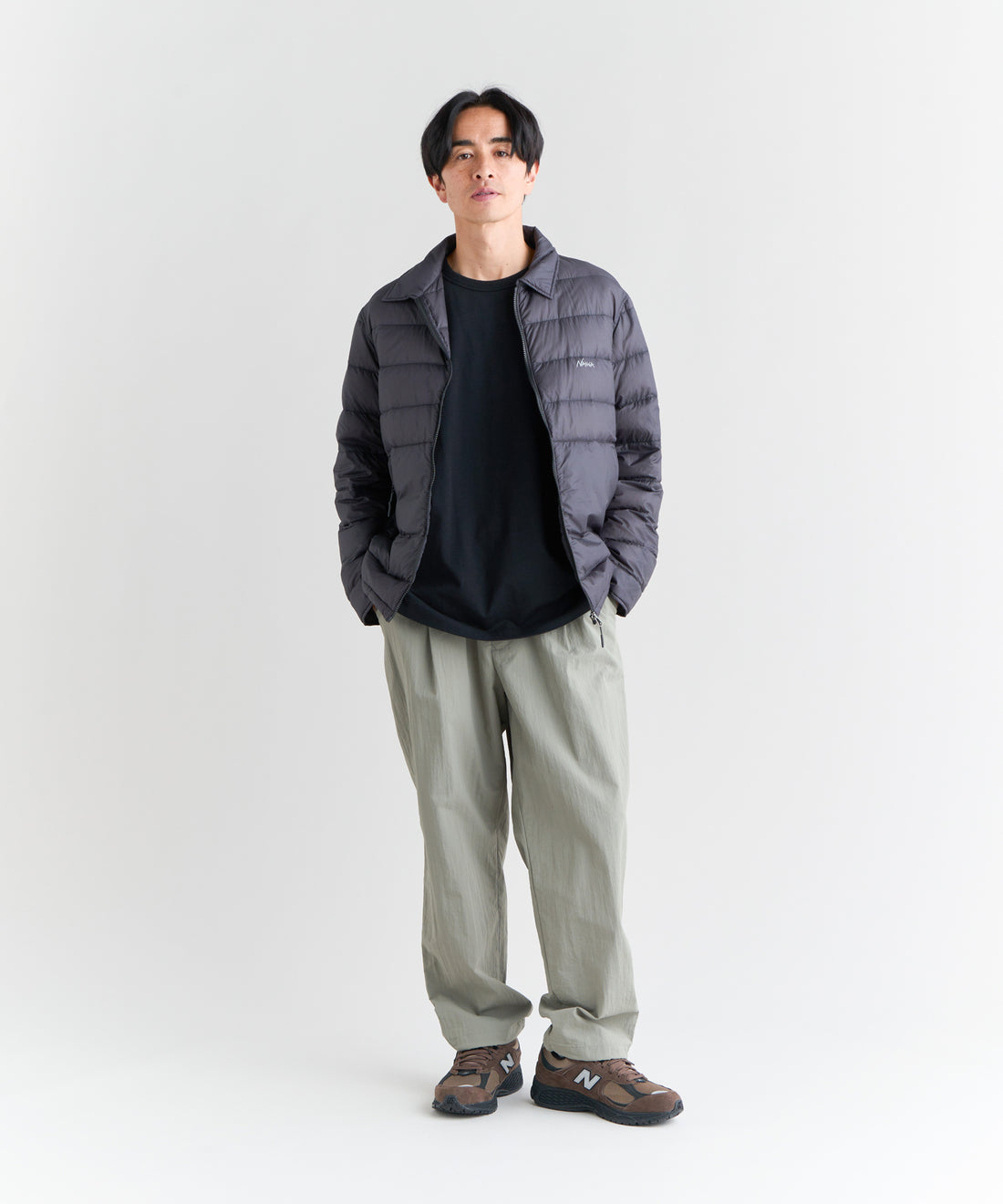 着用モデル：メンズ 180cm ／ 着用サイズ：L