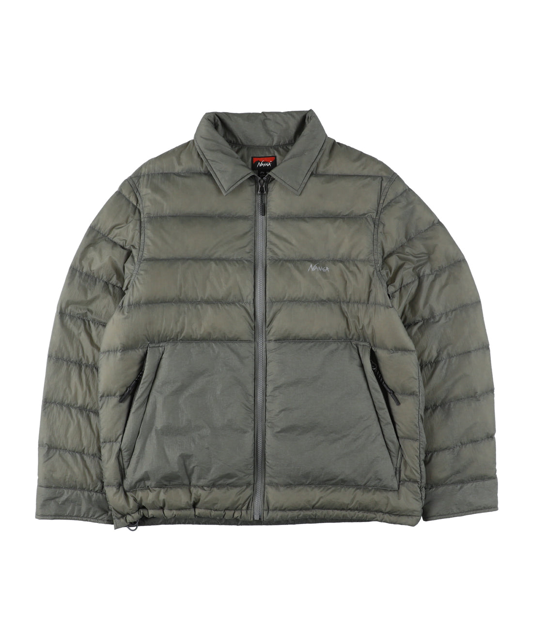 シアーダウンシャツブルゾン