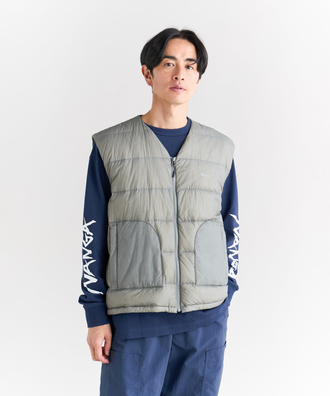 着用モデル：メンズ 180cm ／ 着用サイズ：L