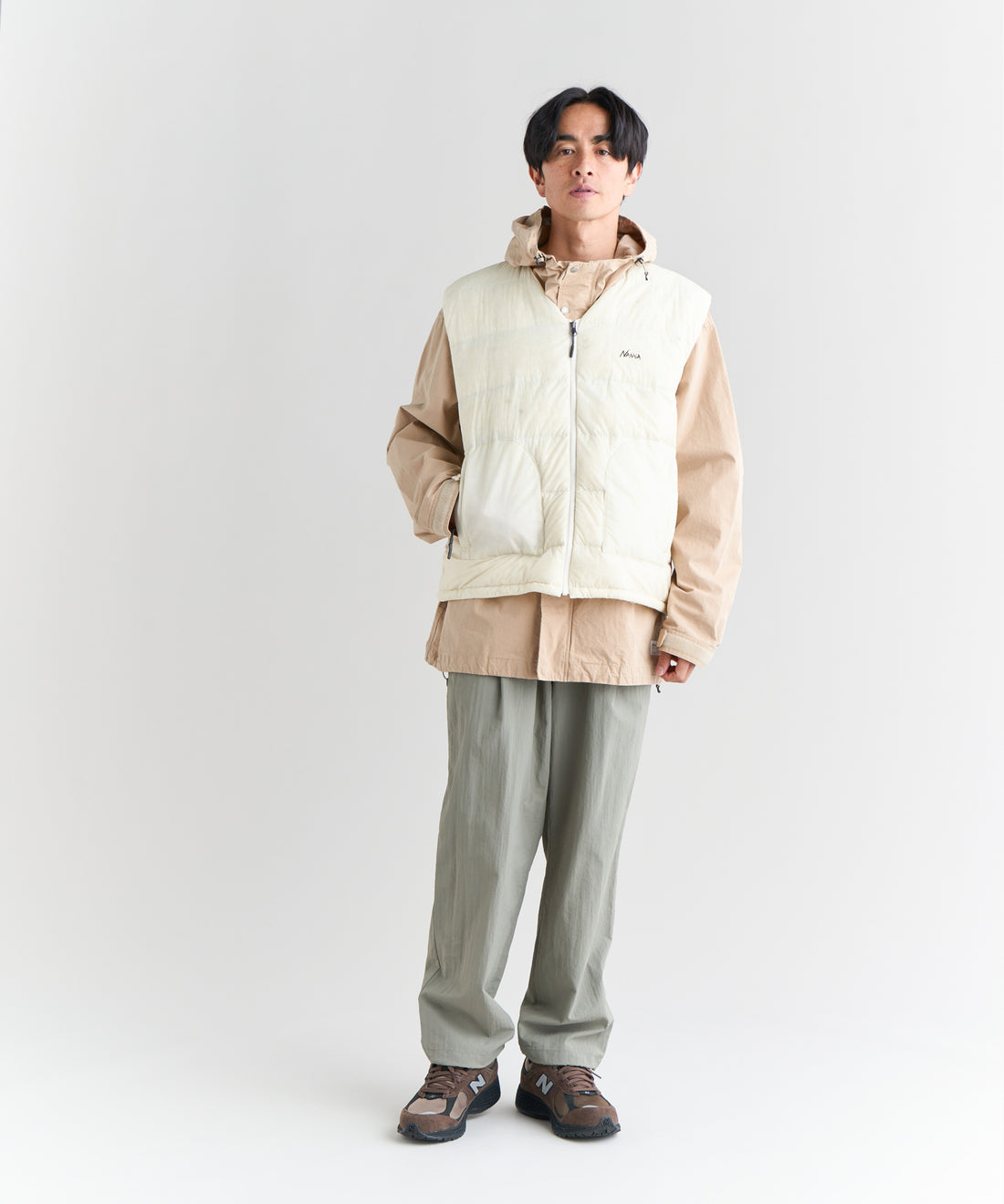 着用モデル：メンズ 180cm ／ 着用サイズ：L