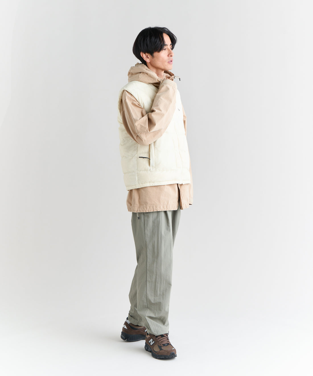 着用モデル：メンズ 180cm ／ 着用サイズ：L