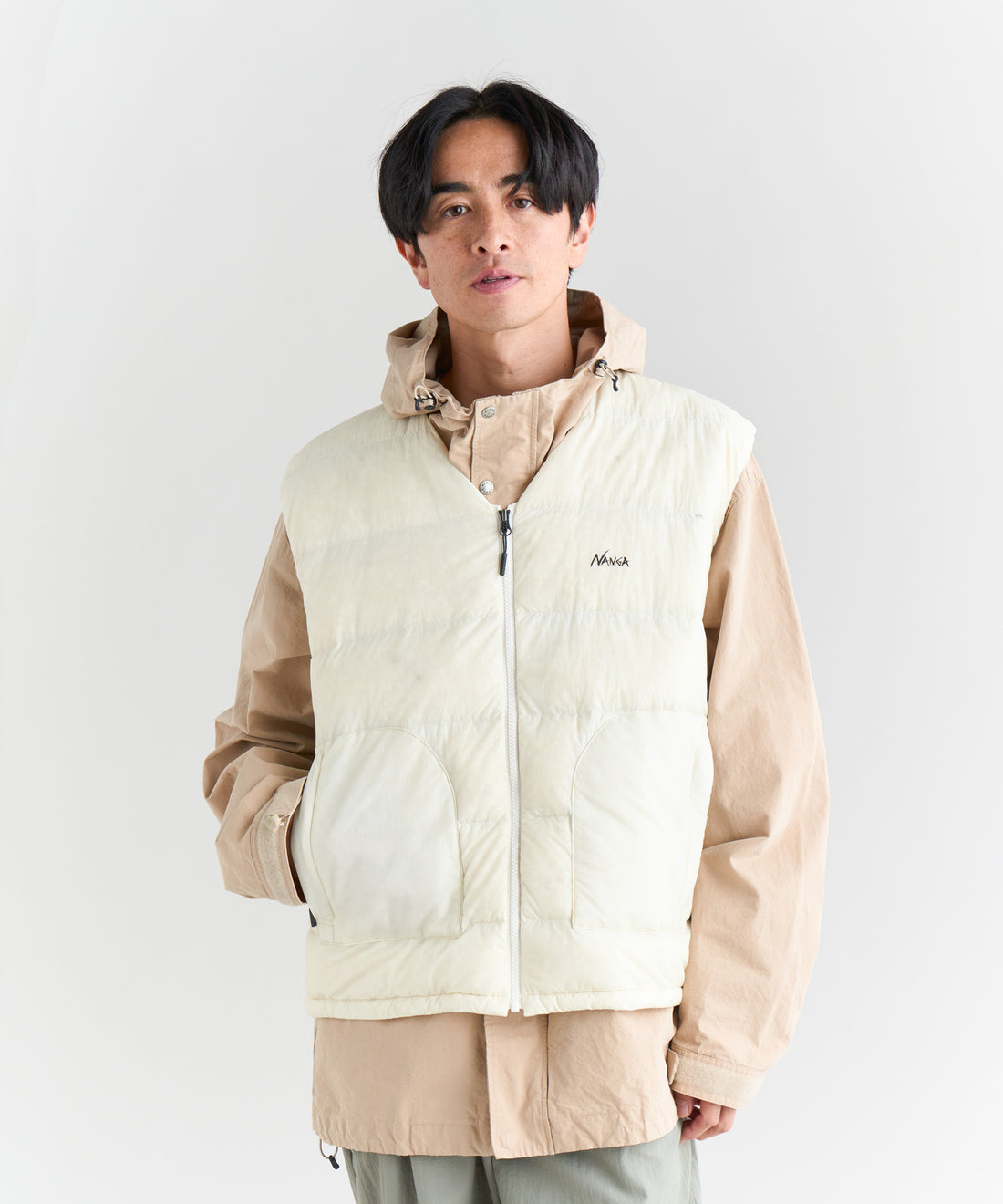 着用モデル：メンズ 180cm ／ 着用サイズ：L