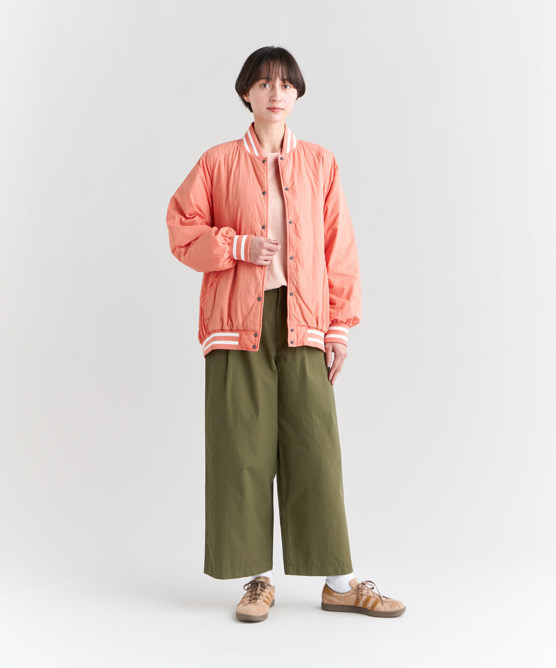 着用モデル：ウィメンズ 168cm ／ 着用サイズ：WM