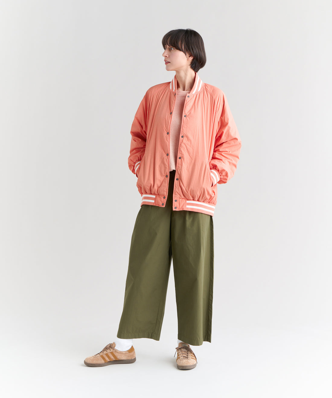 着用モデル：ウィメンズ 168cm ／ 着用サイズ：WM