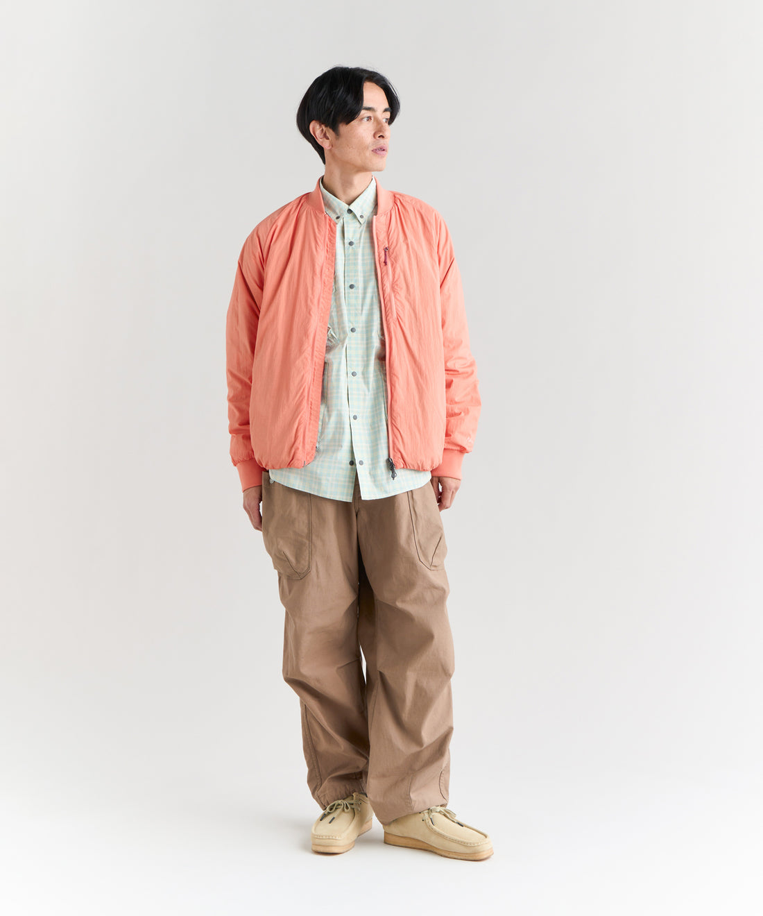 着用モデル：メンズ 180cm ／ 着用サイズ：L