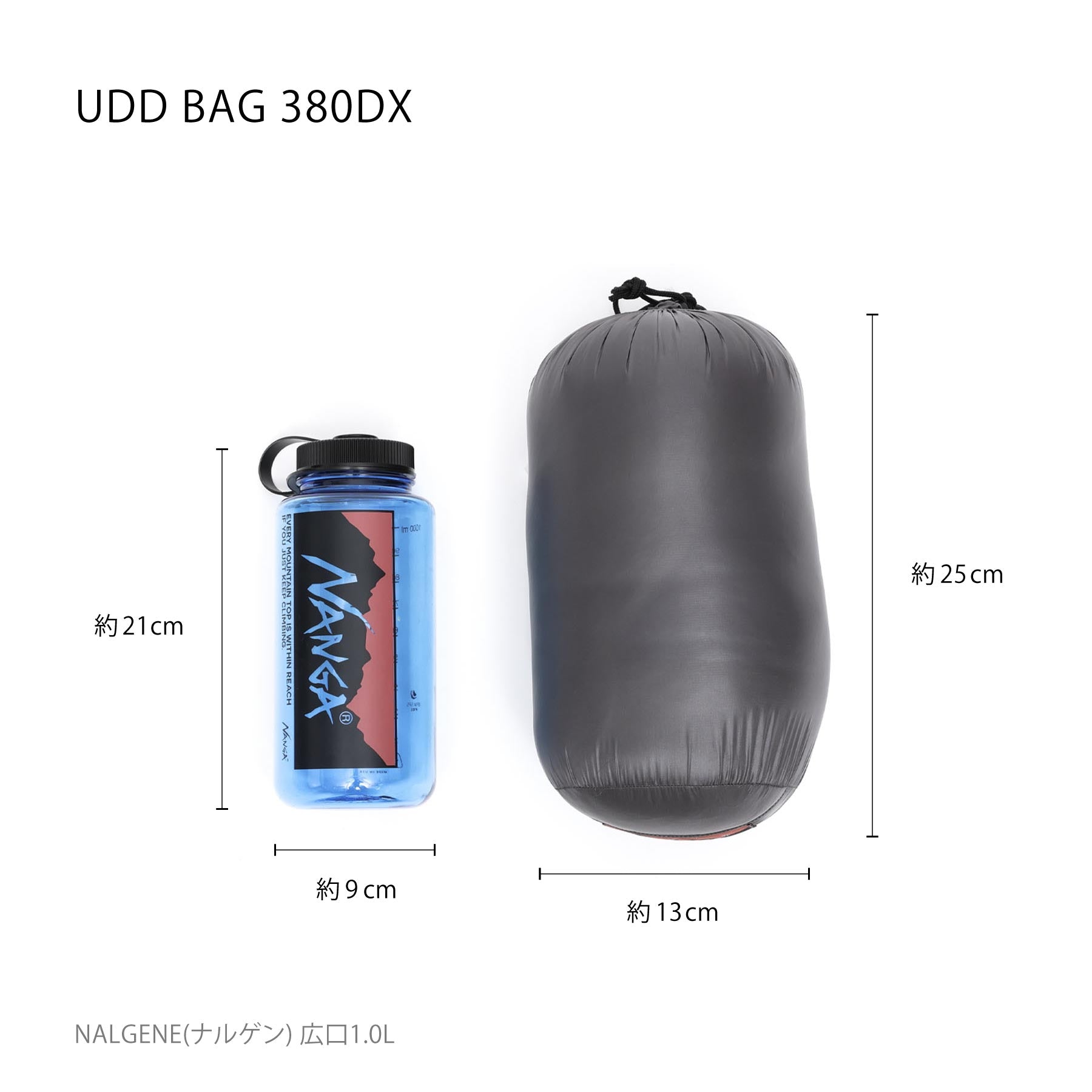 UDD BAG 380DX UDD バッグ 380DX ナンガ レギュラーサイズ